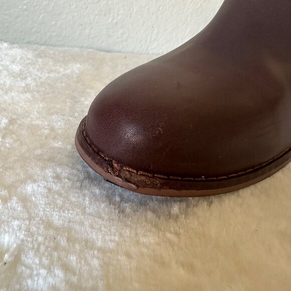 Toms Carpe Diem Ankle Boots Soft Leather Tassel Zip Back Closure Brown Sz 7 - Picture 15 of 15